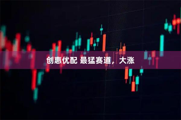 创惠优配 最猛赛道，大涨