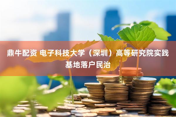 鼎牛配资 电子科技大学（深圳）高等研究院实践基地落户民治