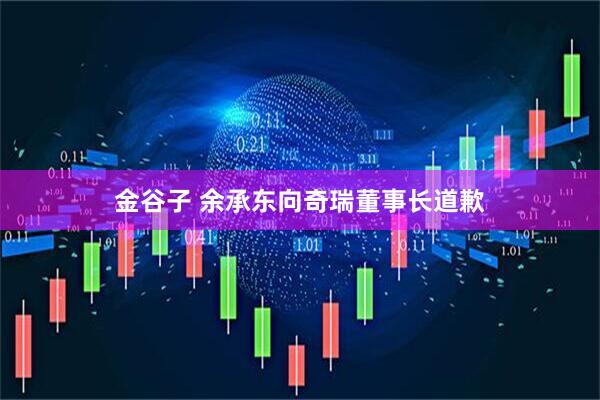 金谷子 余承东向奇瑞董事长道歉